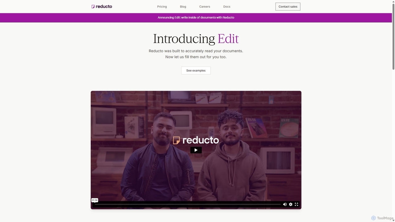 Reducto Document Ingestion API for Reducto