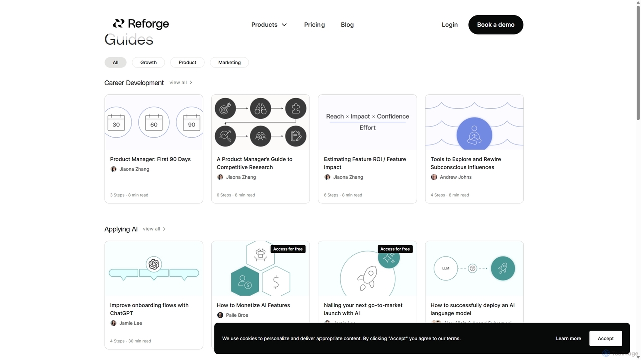 Guides – Reforge for Reforge