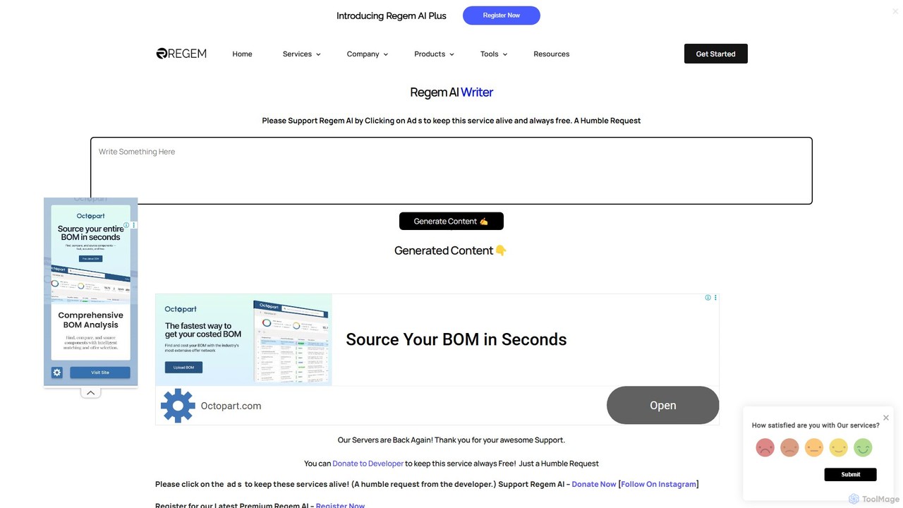 Regem AI Writer
