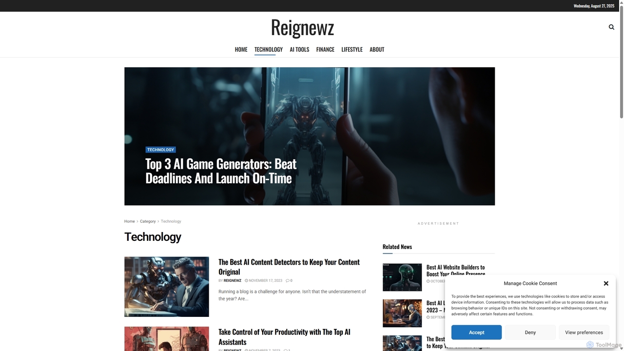 Technology Archives - Reignewz for Reignewz