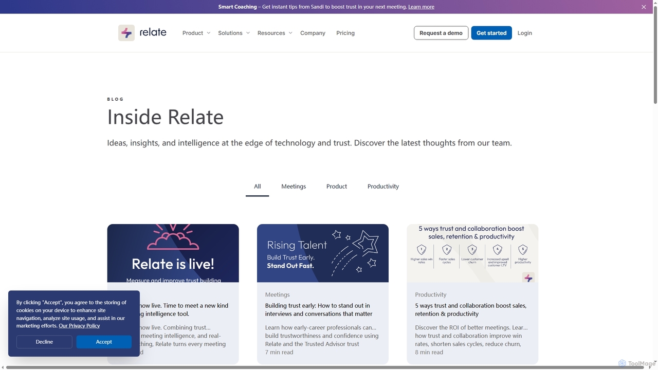 Inside Relate - Blog | Relate for Relate