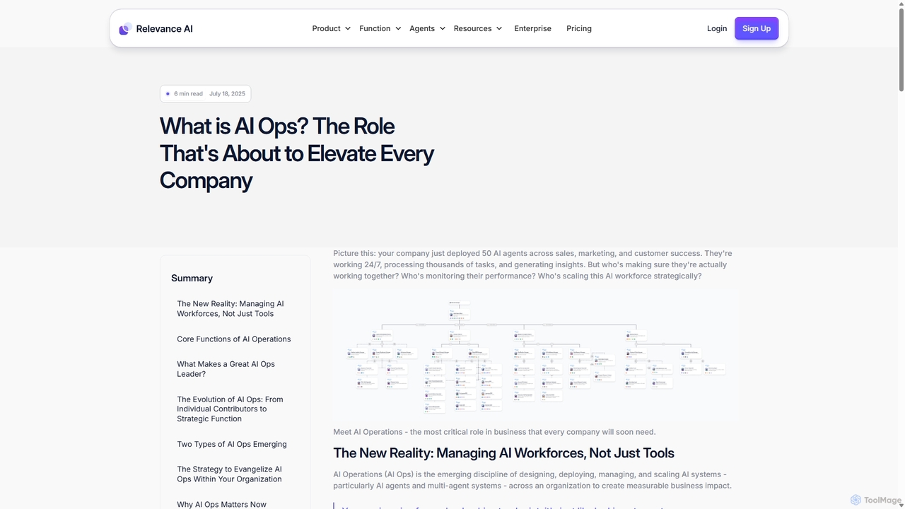 What Is AI Ops? The Role Elevating Today's Workplaces | Relevance AI for Relevance AI