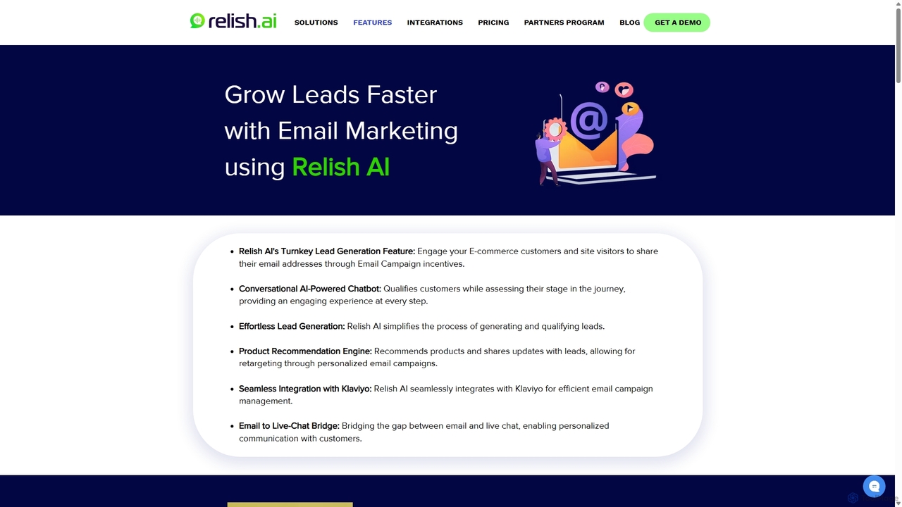 FEATURES | Relishai for Relish AI