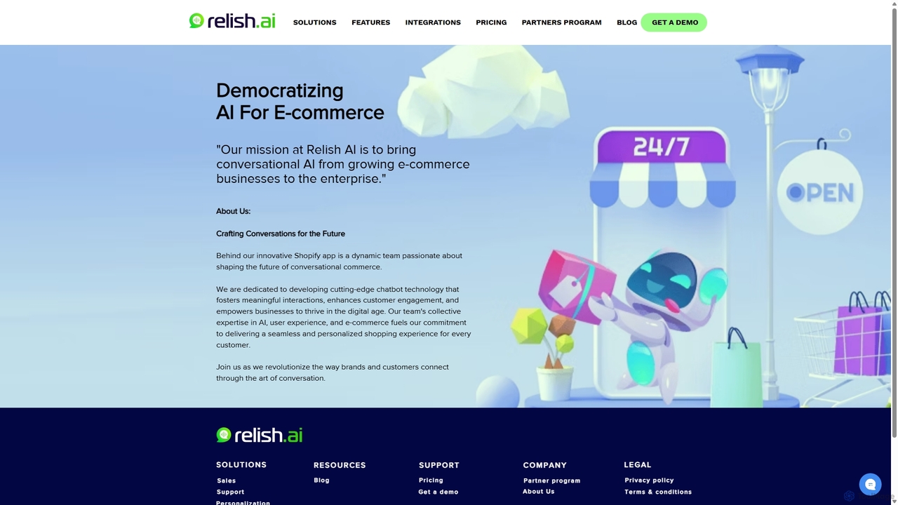 About Us | Relish AI for Relish AI