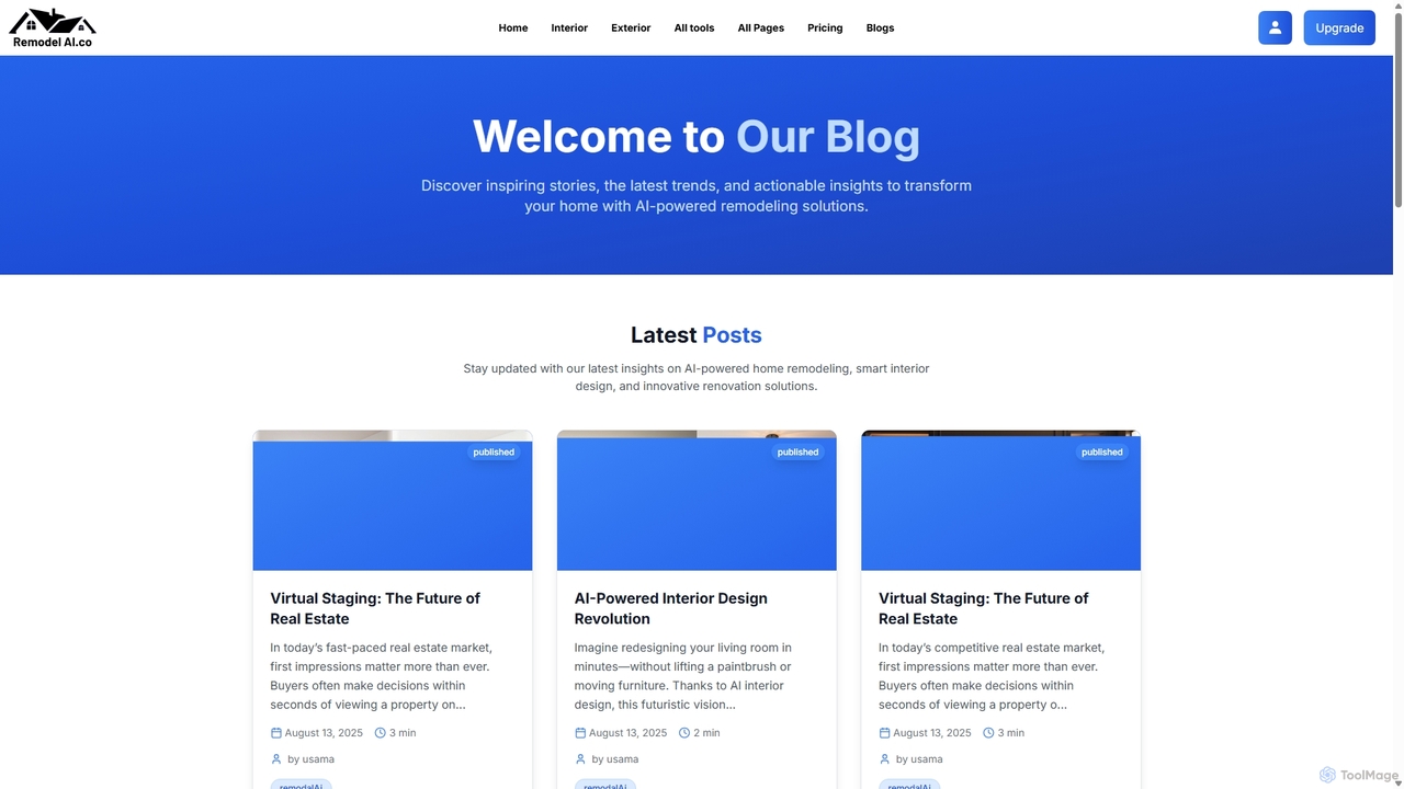Remodal AI Blog | AI-Powered Home Remodeling & Interior Design for Remodel AI