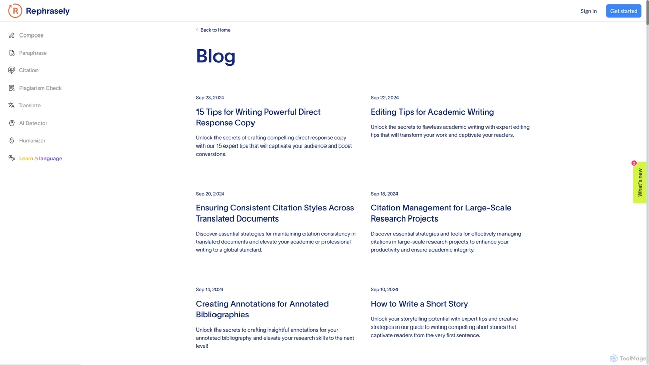 Blog - Rephrasely for Rephrasely
