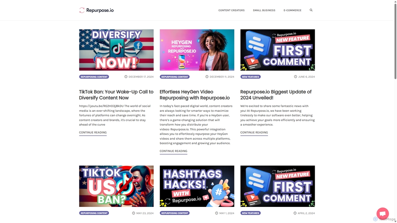 Blog » Repurpose.io for Repurpose.io