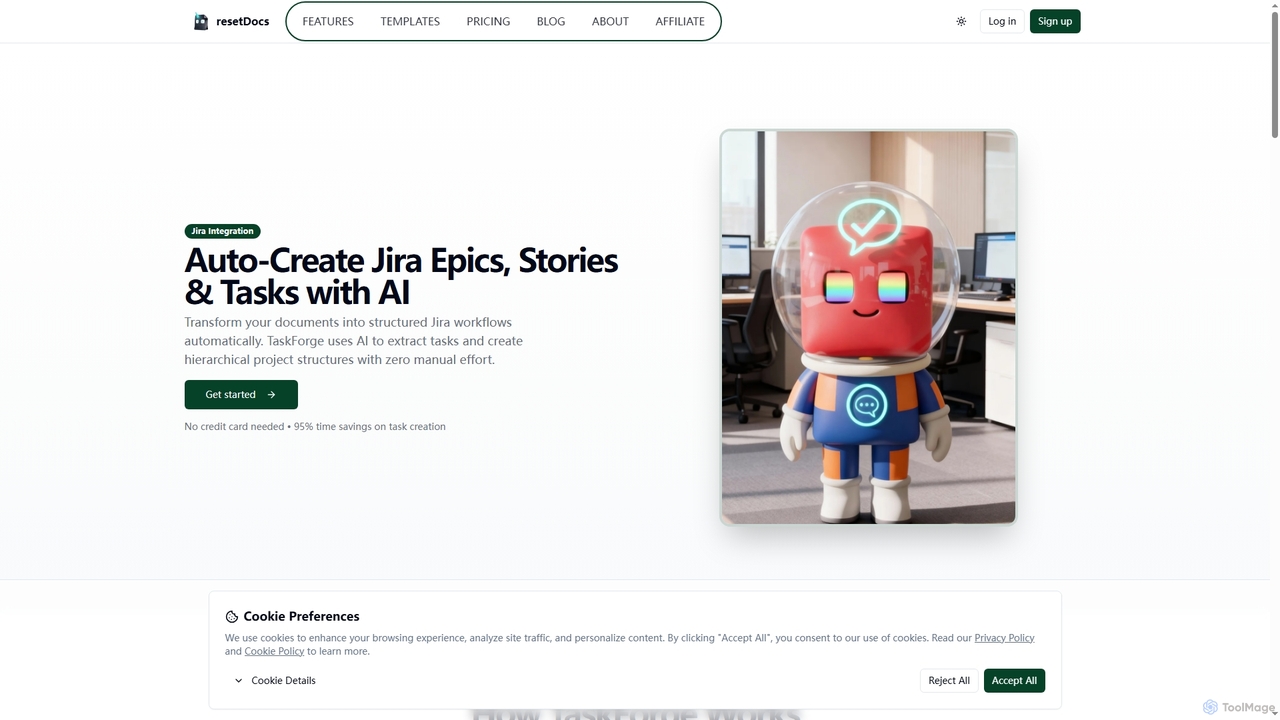 Jira Task Automation - Auto-Generate Epics & Stories | resetDocs | resetDocs for Resetdocs