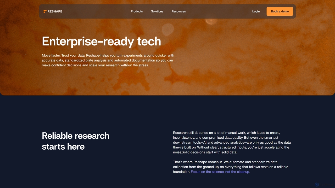 Enterprise for Reshape Biotech