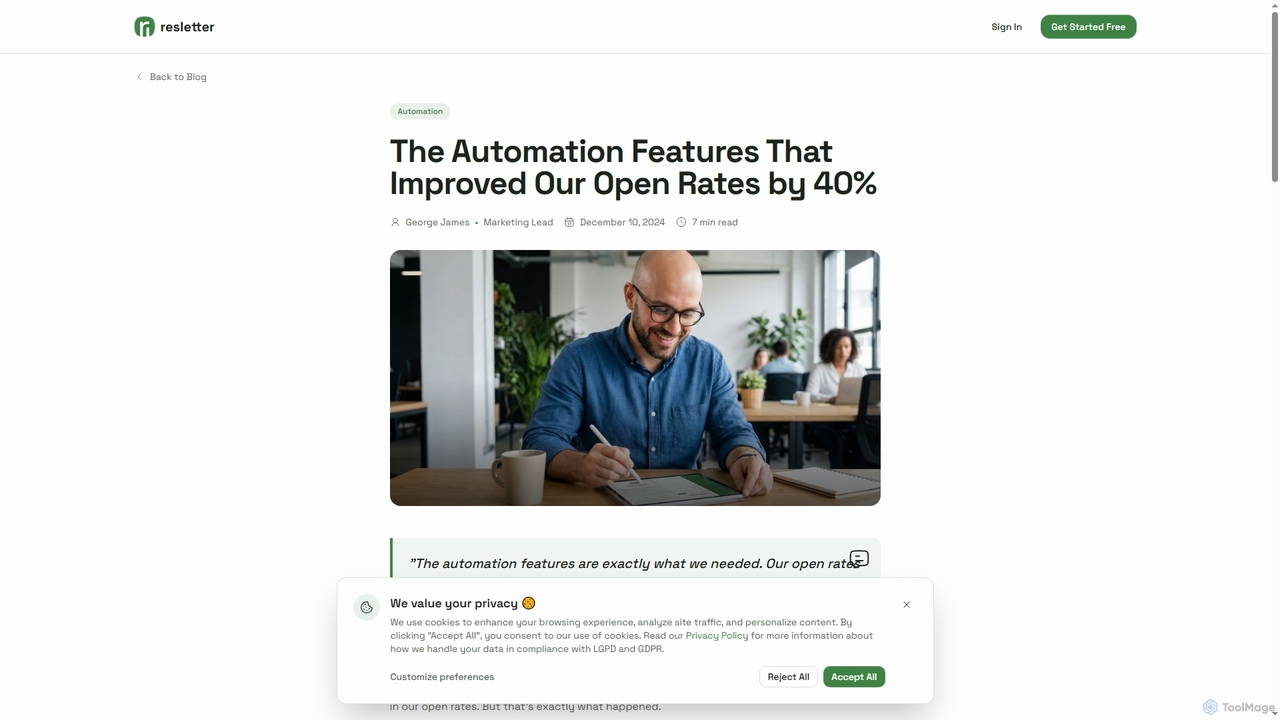 The Automation Features That Improved Our Open Rates by 40% - Resletter Blog | Resletter for Resletter