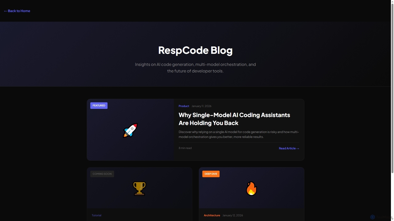 Blog - RespCode for RespCode