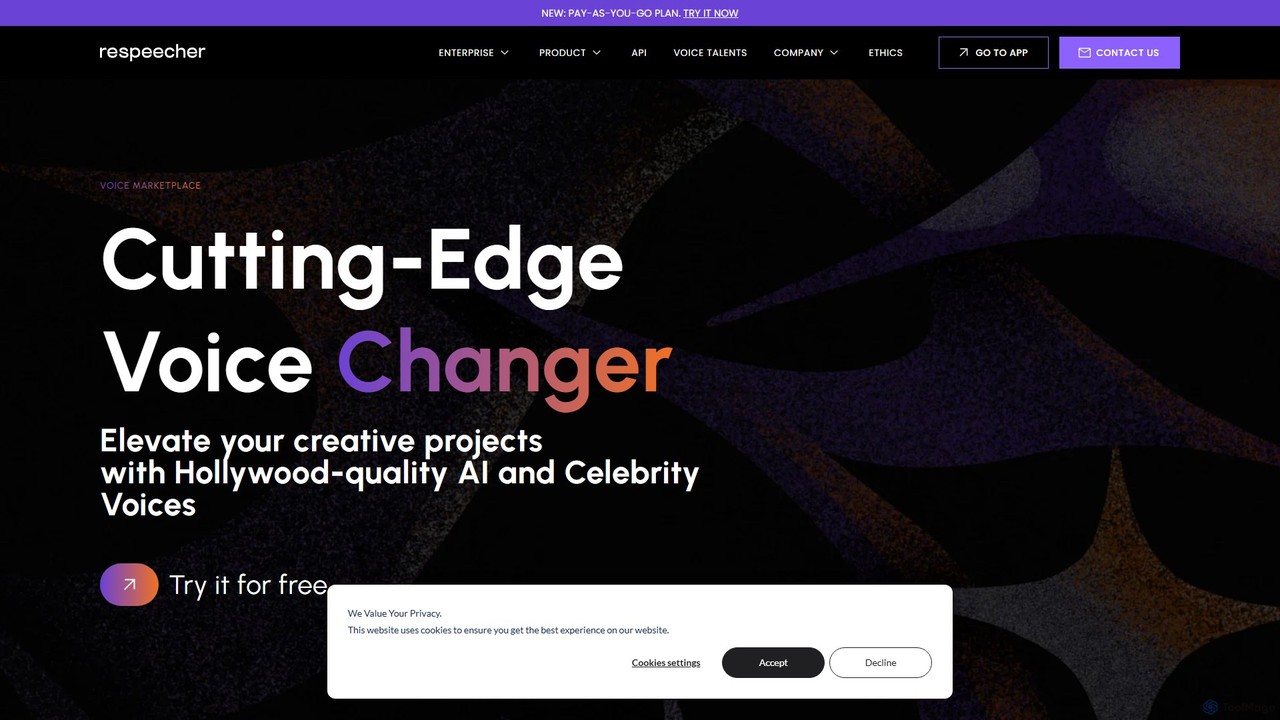 Respeecher Voice Marketplace