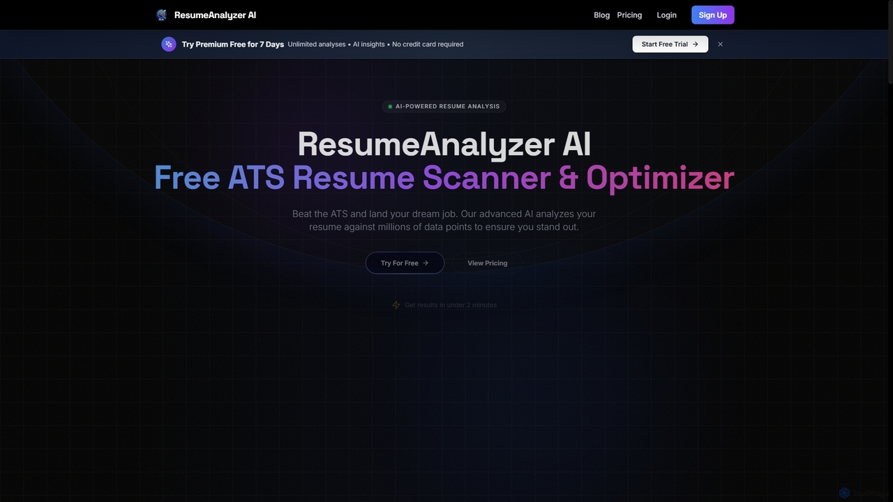 ResumeAnalyzer AI