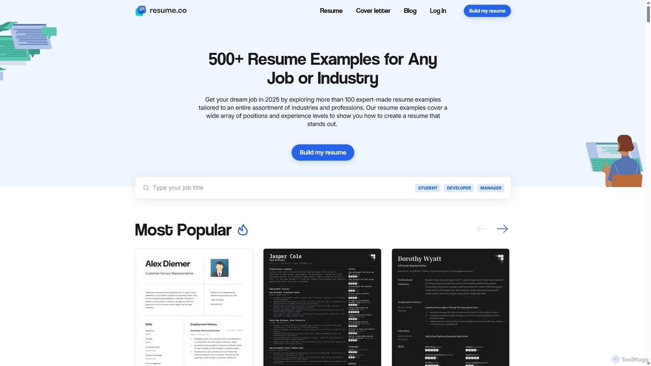 100+ Resume Examples for Any Job or Industry in 2025 for Resume.co