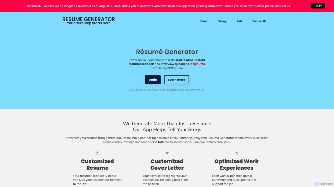 resumegenerator.io