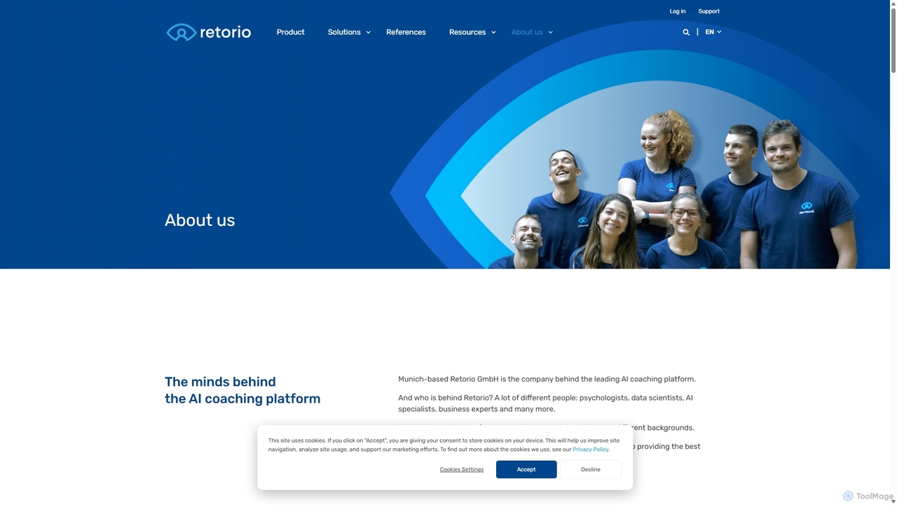 Retorio | Personalized AI Coaching for sales, leadership and service for Retorio
