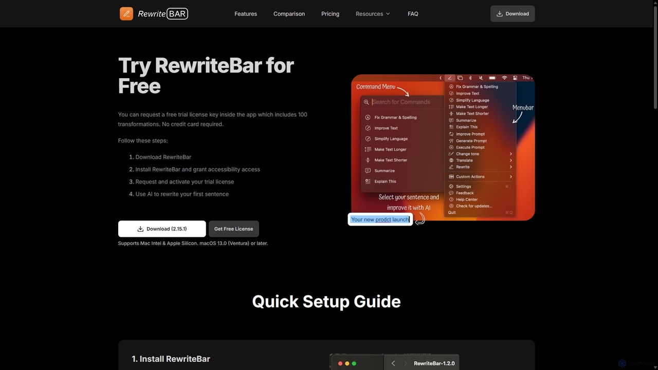 Try RewriteBar for Free | RewriteBar for RewriteBar