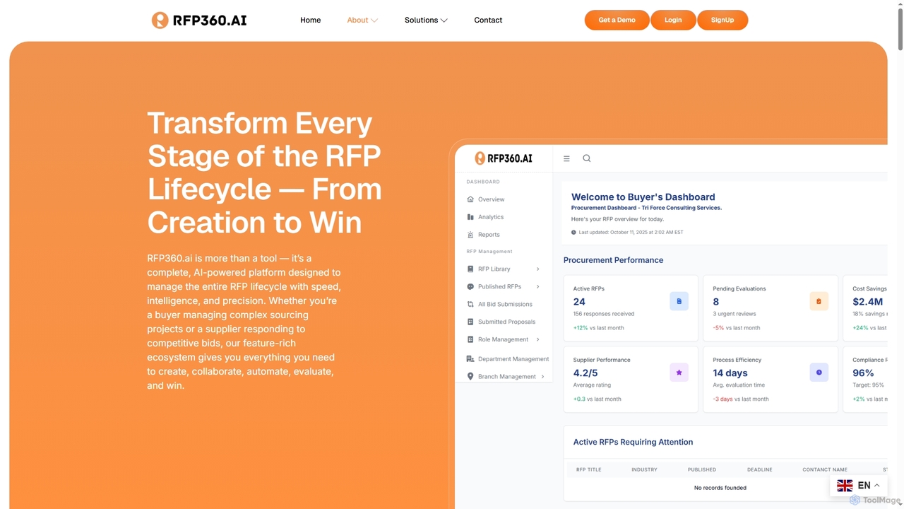 RFP360.ai Features That Streamline Your Process for RFP360