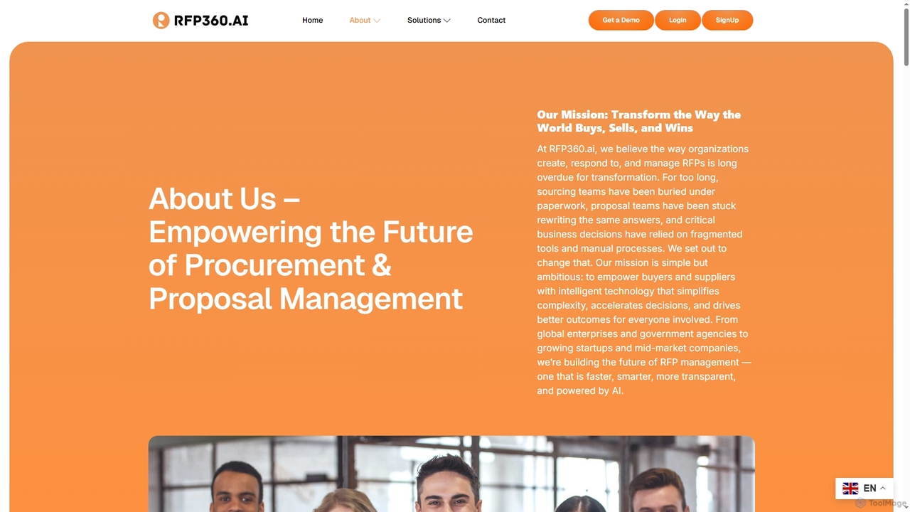 About RFP360.ai: Transforming RFP Management for RFP360