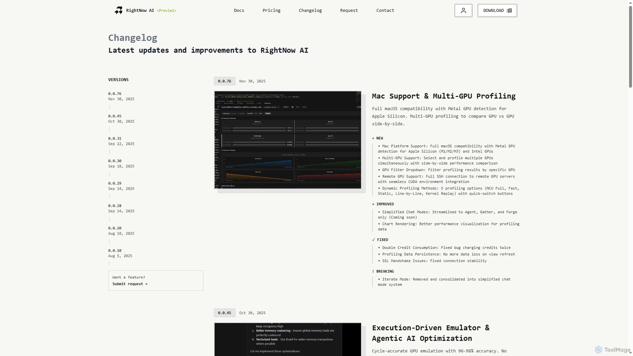 RightNow AI - Best CUDA Code Editor with AI | GPU Development Tool for RightNow AI