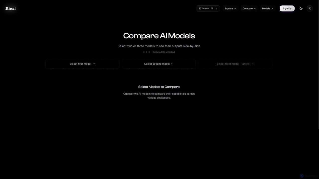 Compare AI Models Side-by-Side | Rival for Rival