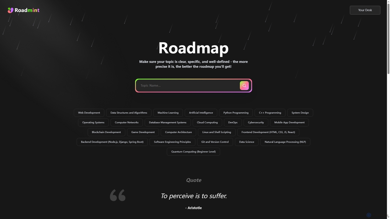 Roadmint