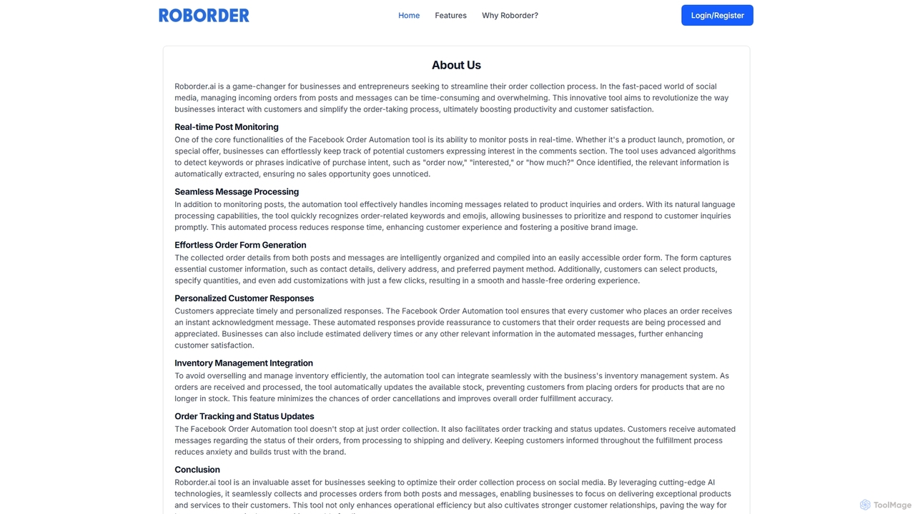Roborder for Roborder