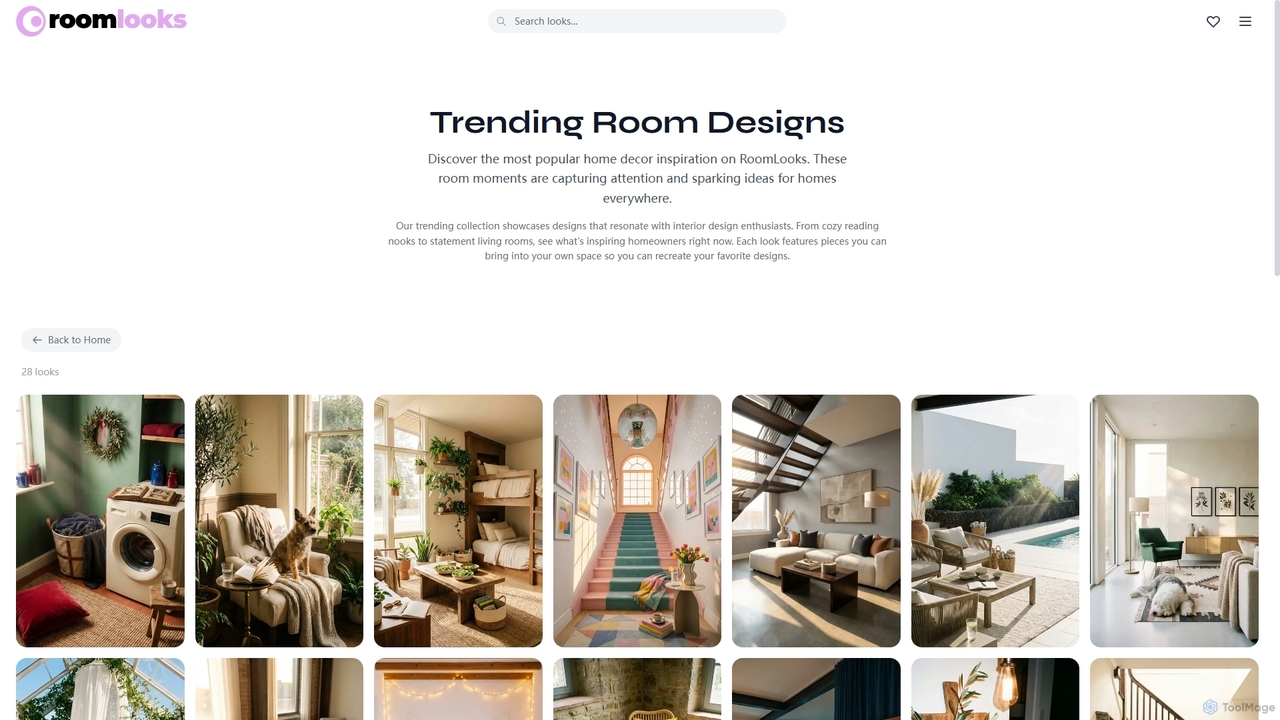 Trending Looks | RoomLooks for RoomLooks