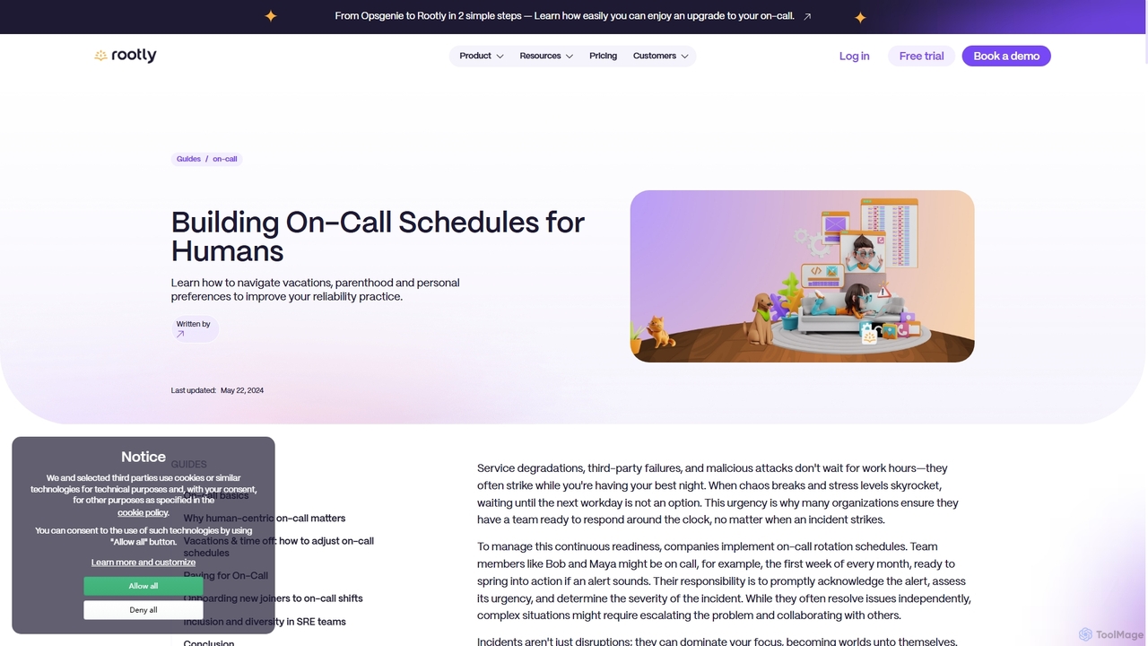Rootly | Building On-Call Schedules for Humans for Rootly