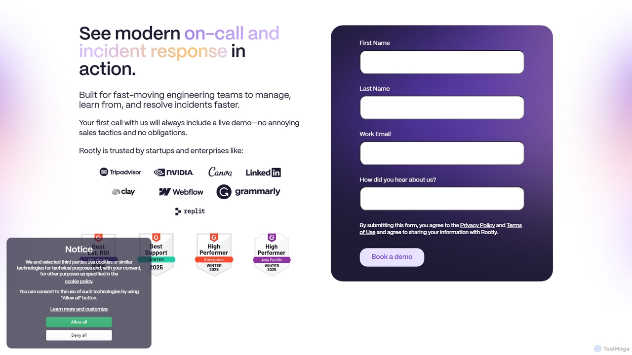 Rootly | Book a Demo for Rootly