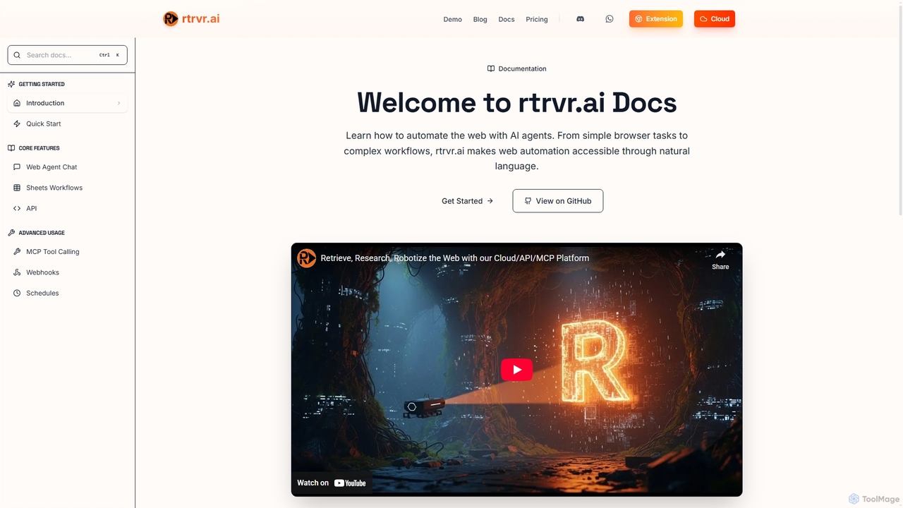 rtrvr.ai: Retrieve, Research, Robotize the Web with AI for Rtrvr