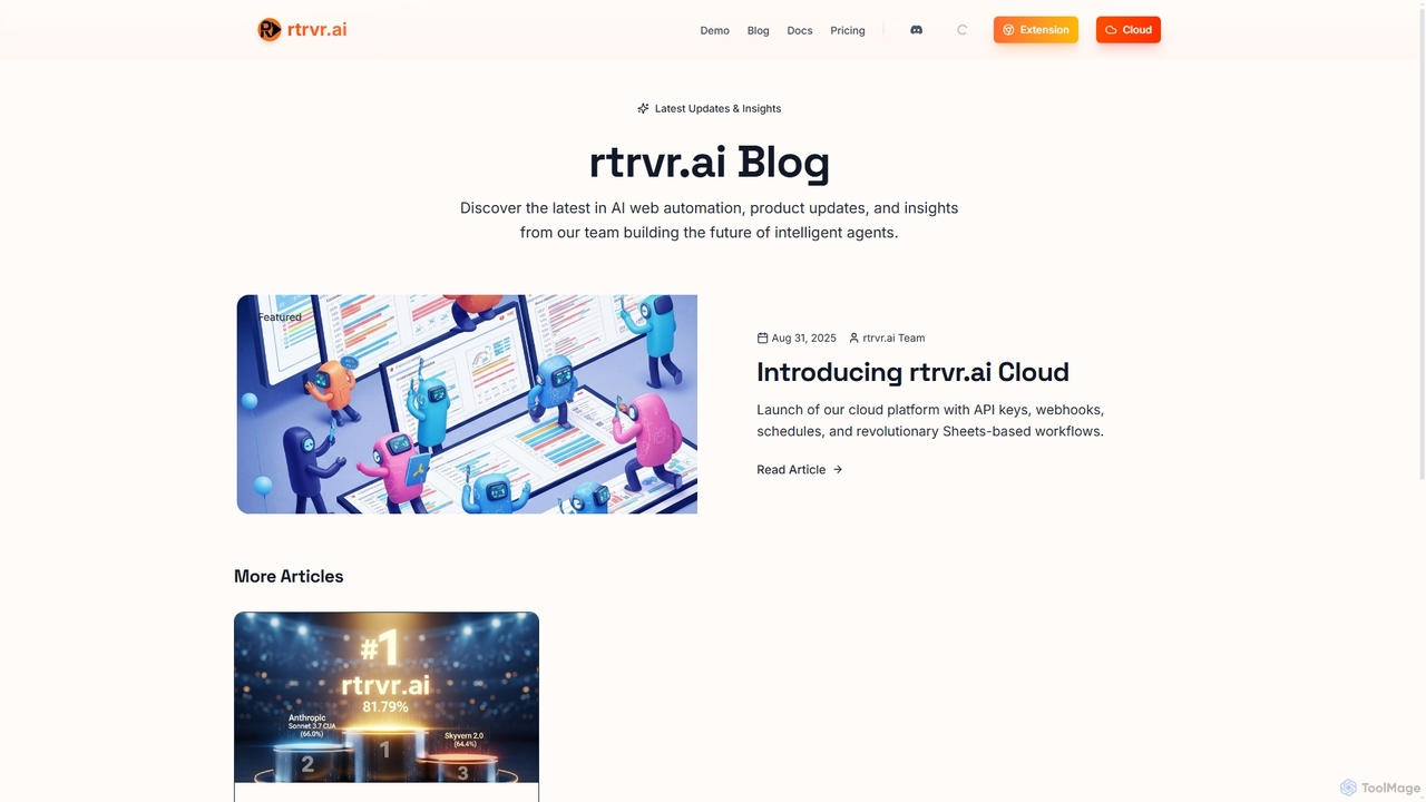 rtrvr.ai: Retrieve, Research, Robotize the Web with AI for Rtrvr