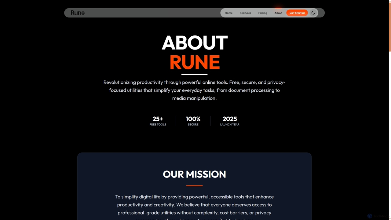 Rune - Free Online Tools for PDF, Images, Text & More for Rune