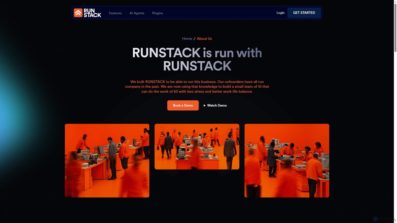 About RUNSTACK | AI Agent Platform Built by Entrepreneurs for Runstack
