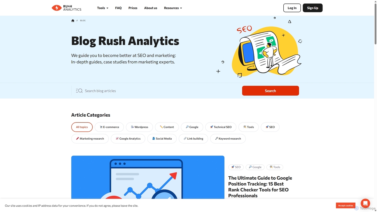 SEO Blog | Rush Analytics for Rush Analytics