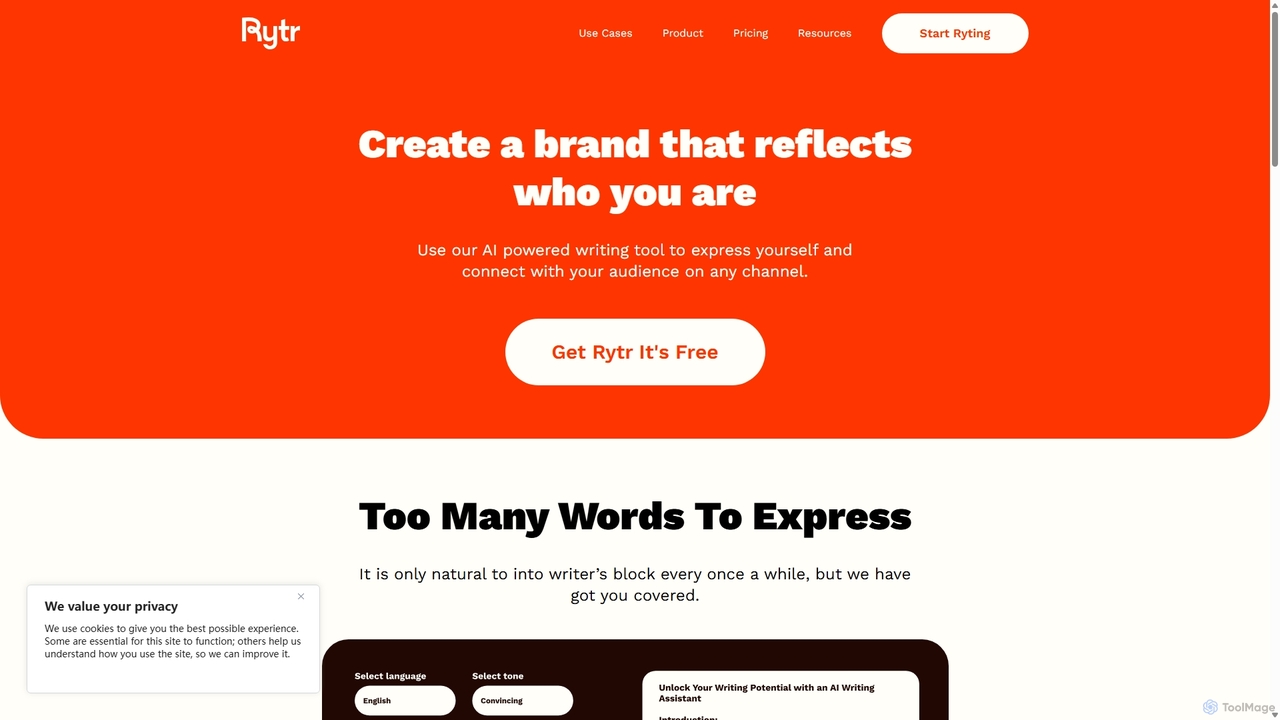 Solutions - Blogger & Vlogger | Rytr for Rytr