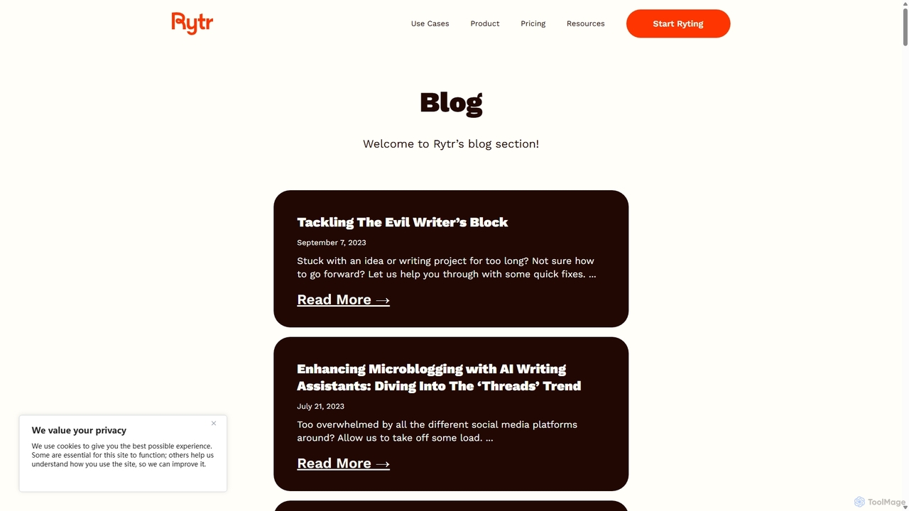 Blog - Rytr for Rytr