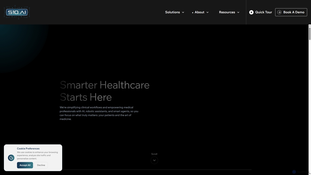 About S10.AI | Our Mission in AI Healthcare & Clinical Leadership for S10.AI