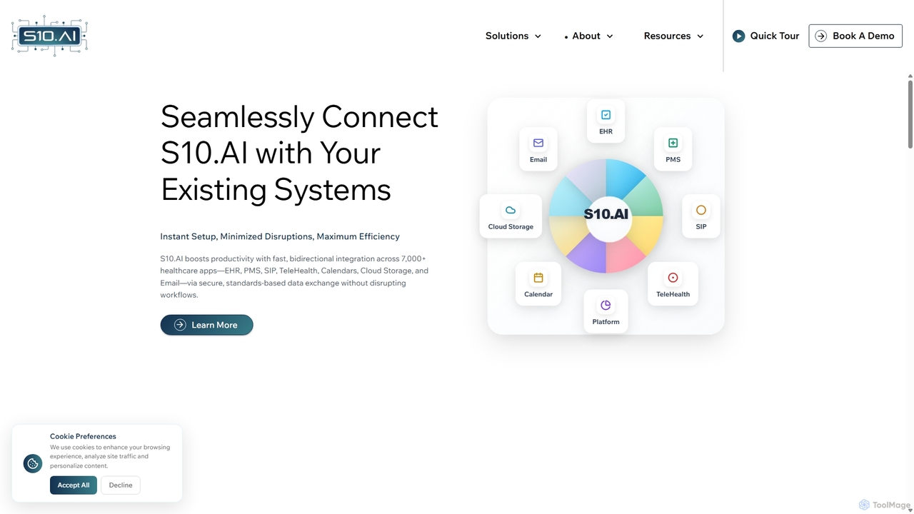 EHR Integrations | S10.AI for S10.AI