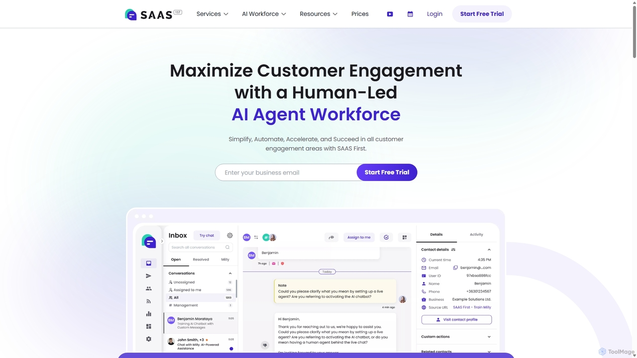 SAAS First