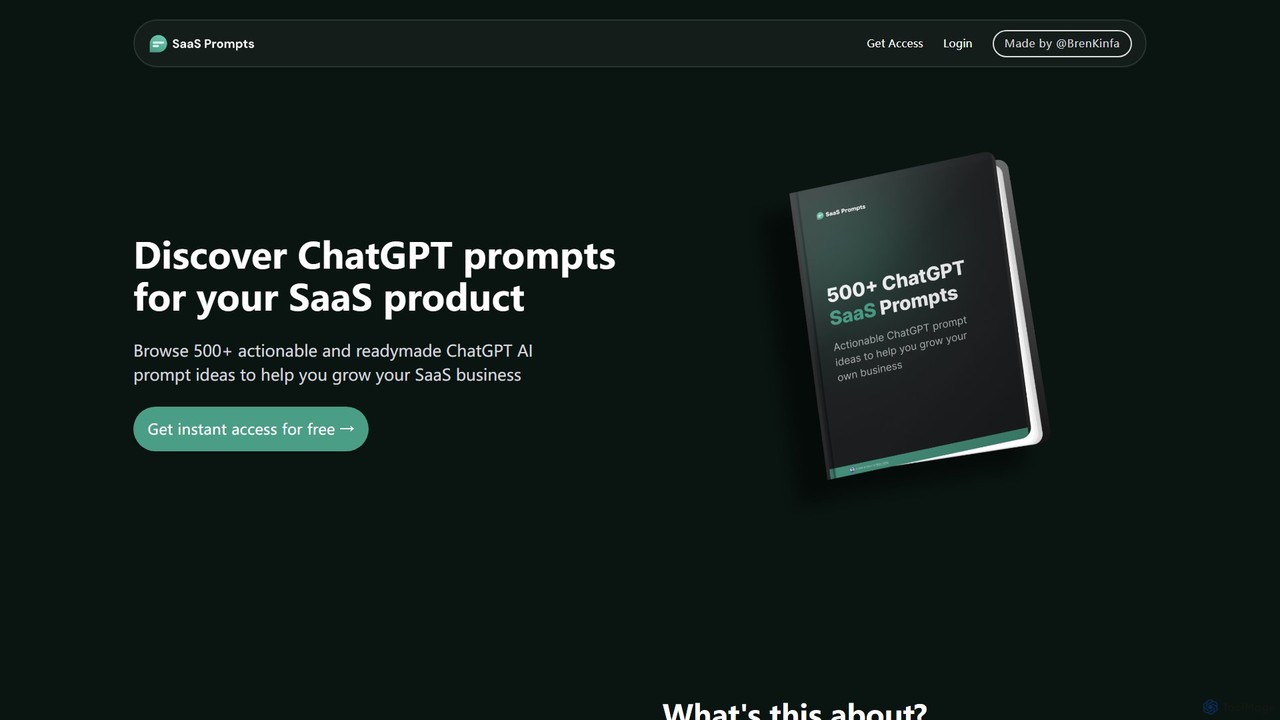 SaaS Prompts