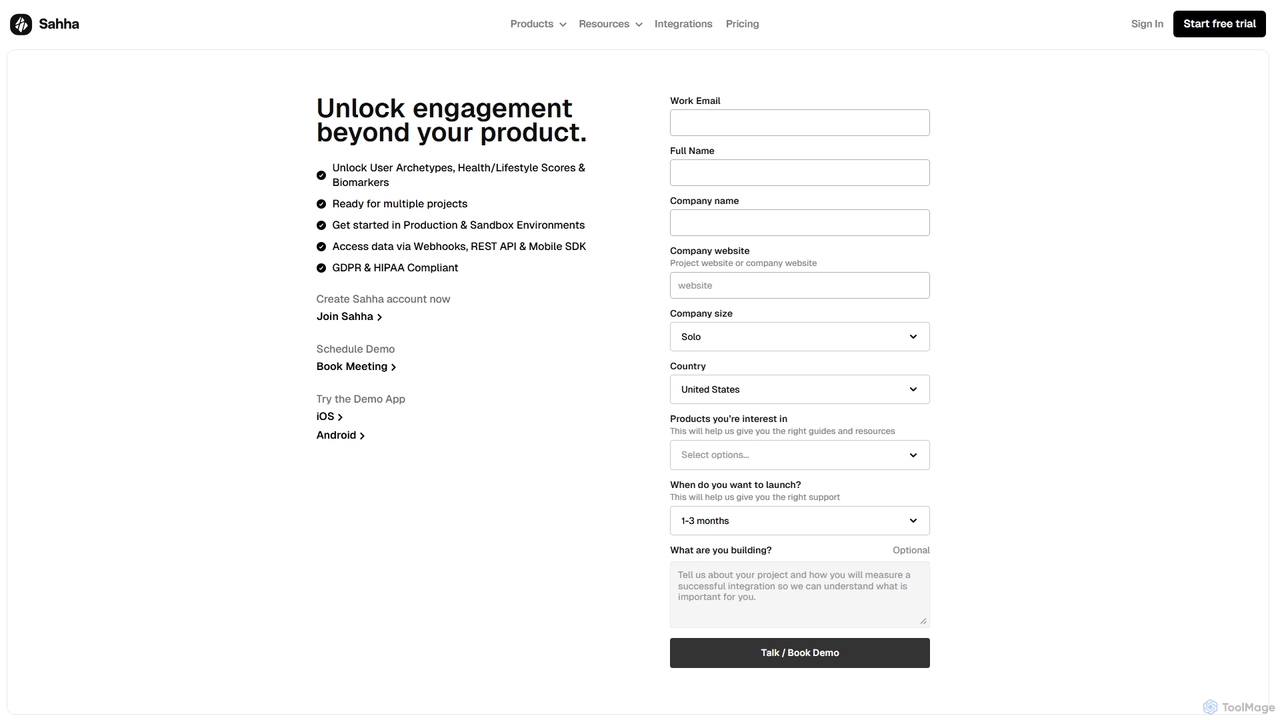 Get Started | Sahha, Experience is Human for Sahha