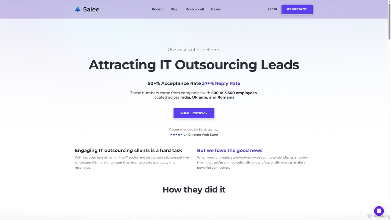 Salee AI - Optimize B2B Engagement on LinkedIn with Salee | The AI-Driven Difference for Salee