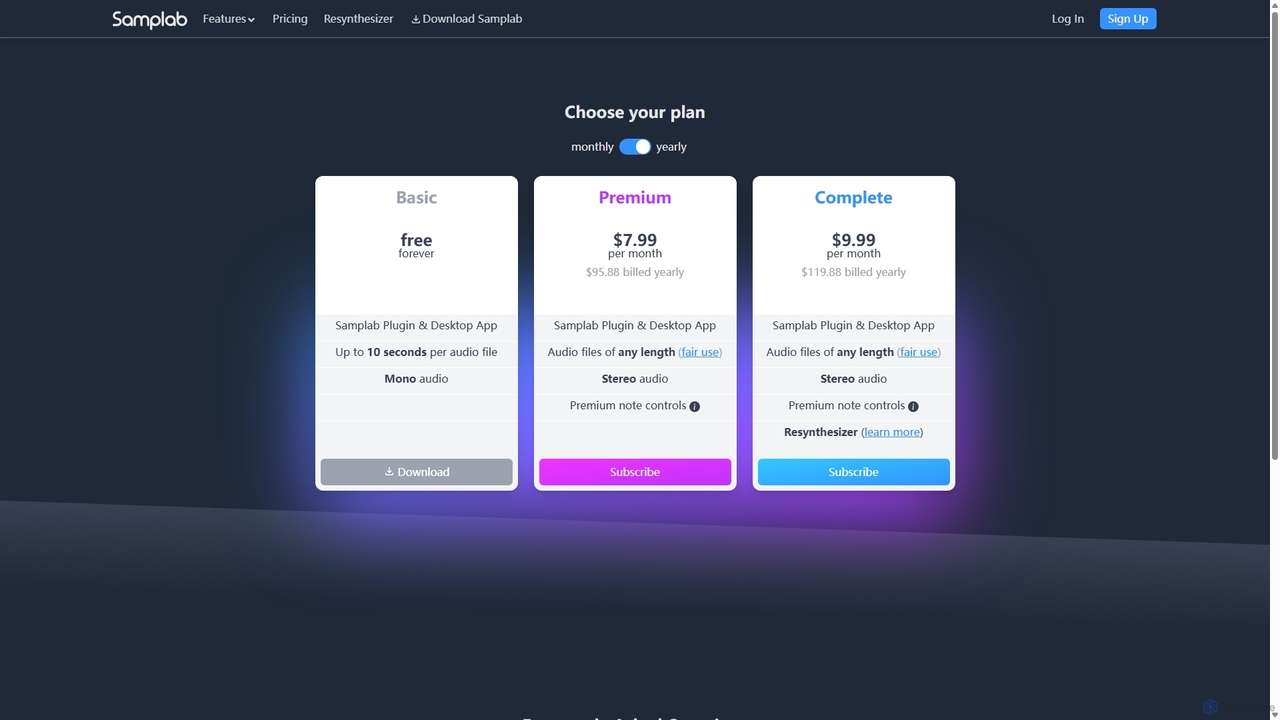 Pricing | Samplab for Samplab
