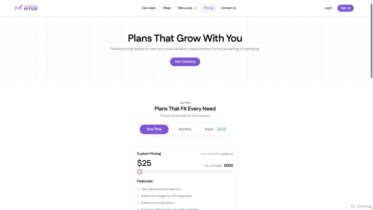 Pricing – Sanitize Email for Sanitize Email
