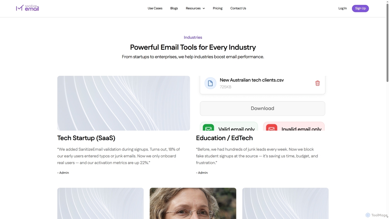 Industries – Sanitize Email for Sanitize Email