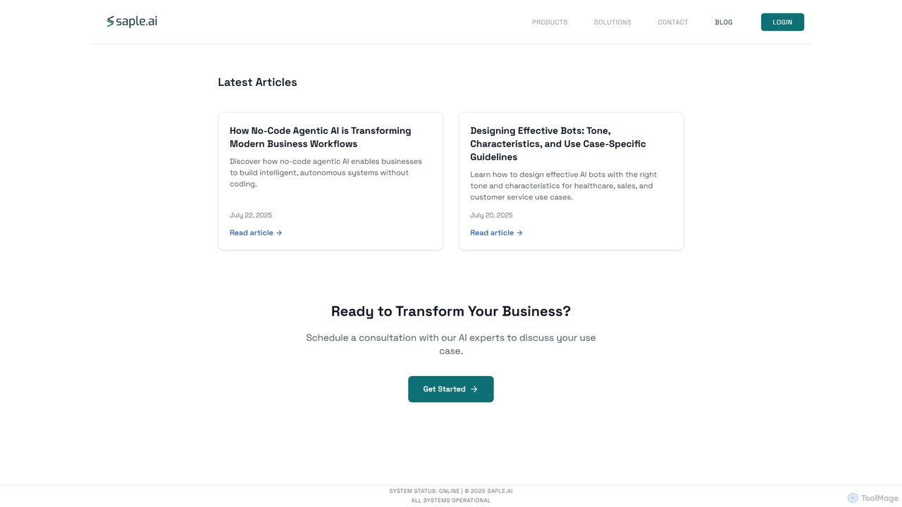 AI Insights & Articles | saple.ai Blog for Saple