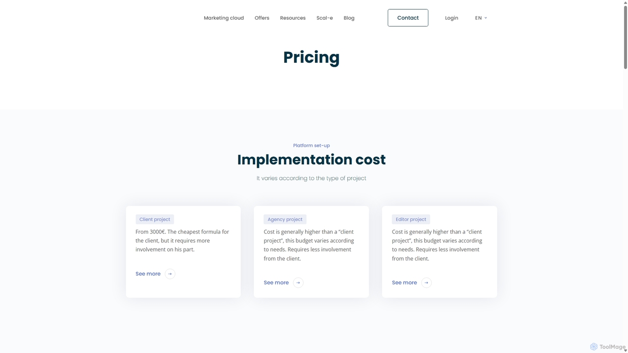 Pricing - Scal-e for Scal-e