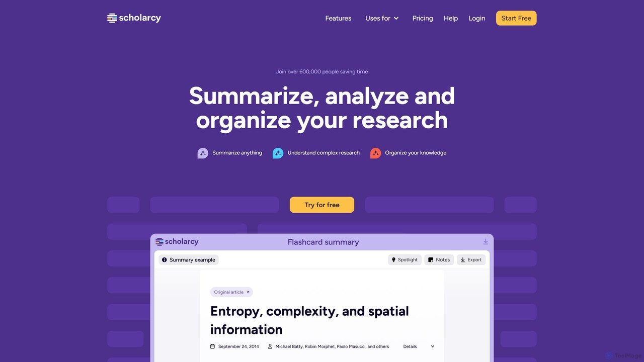 Scholarcy