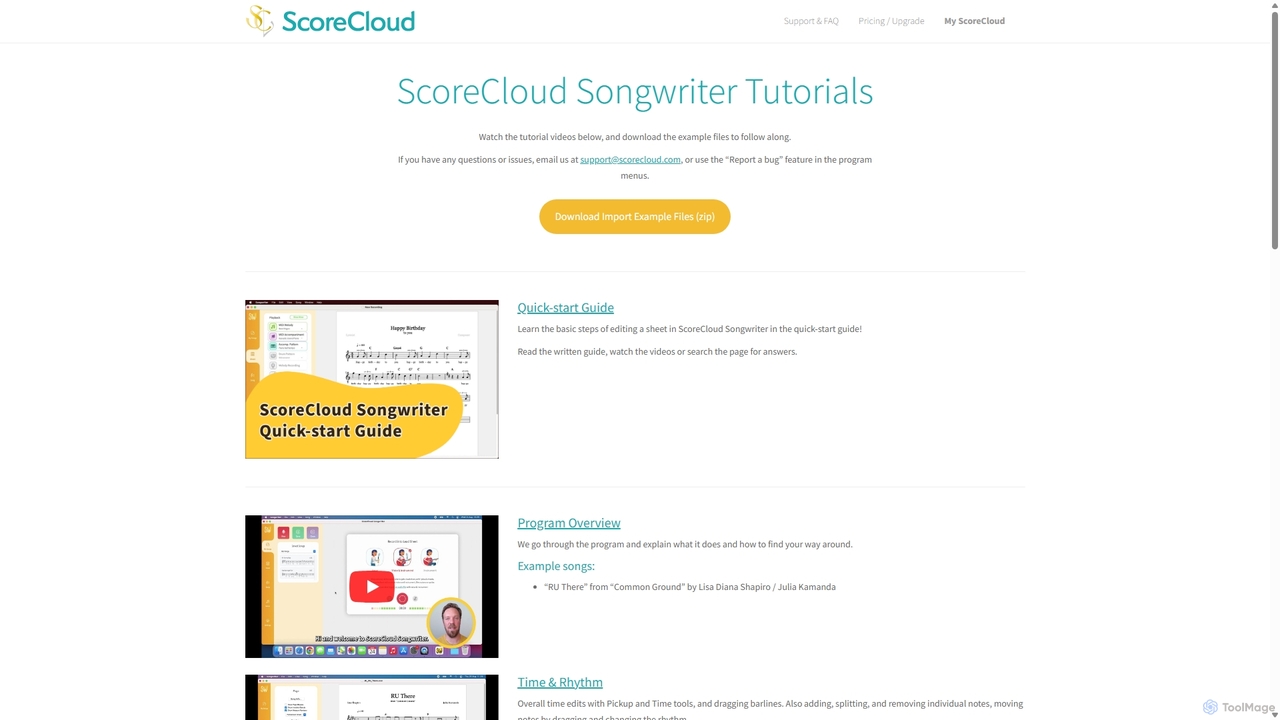 Tutorials - ScoreCloud Songwriter - ScoreCloud for ScoreCloud